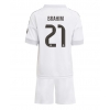 Camiseta Real Madrid Brahim Diaz #21 Primera Equipación Replica 2025-26 para niños mangas cortas (+ Pantalones cortos) Camiseta Real Madrid Brahim Diaz #21 Primera Equipación Replica 2025-26 para niños mangas cortas (+ Pantalones cortos)